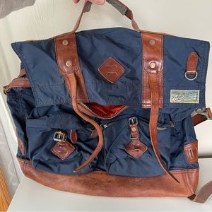 Ralph Lauren leathery and nylon bag